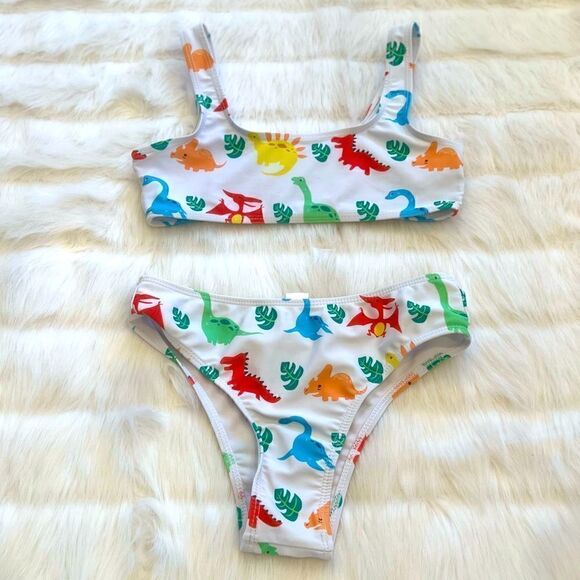 Colorful Dinosaurs Bikini Set (10) - Picture 1 of 4